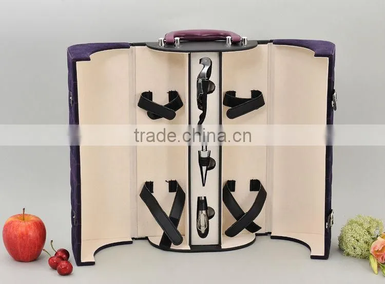 Red wine in a boxes