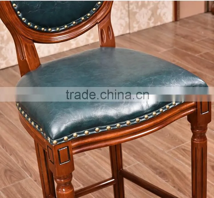 Best selling bar stool high chair modern bar chair in wood