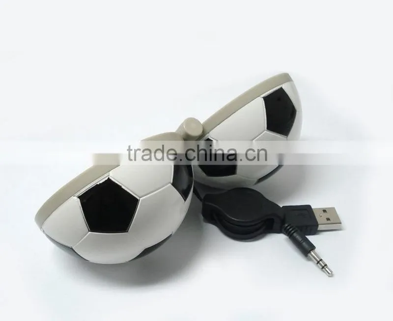 football shape speaker,mini speake