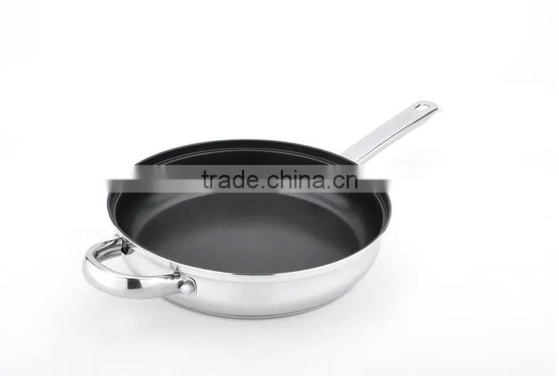 Stainless steel non stick kitchen cookware set