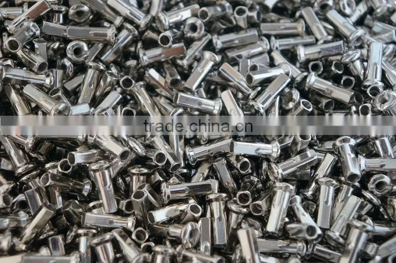 motorcycle parts: nipples for spokes