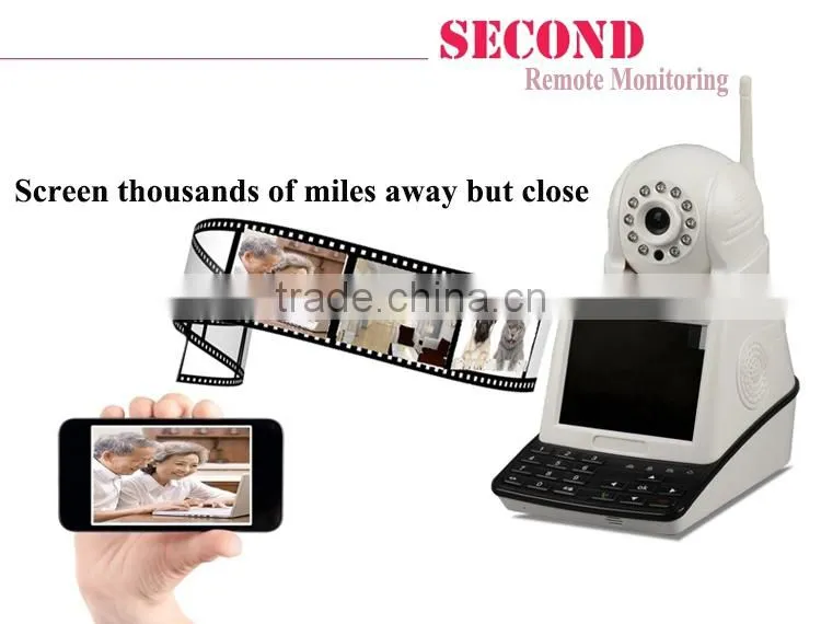 TCP/IP Alarm HD Camera Network Audio Night Vision /WIFI Camera Security Alarm