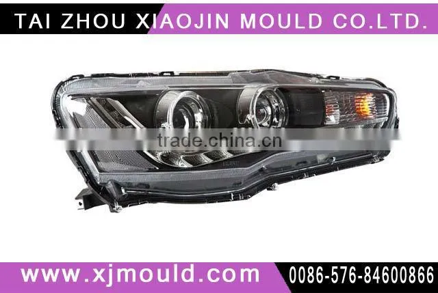 plastic injection car 3D design headlight moulding ,LED car light molding