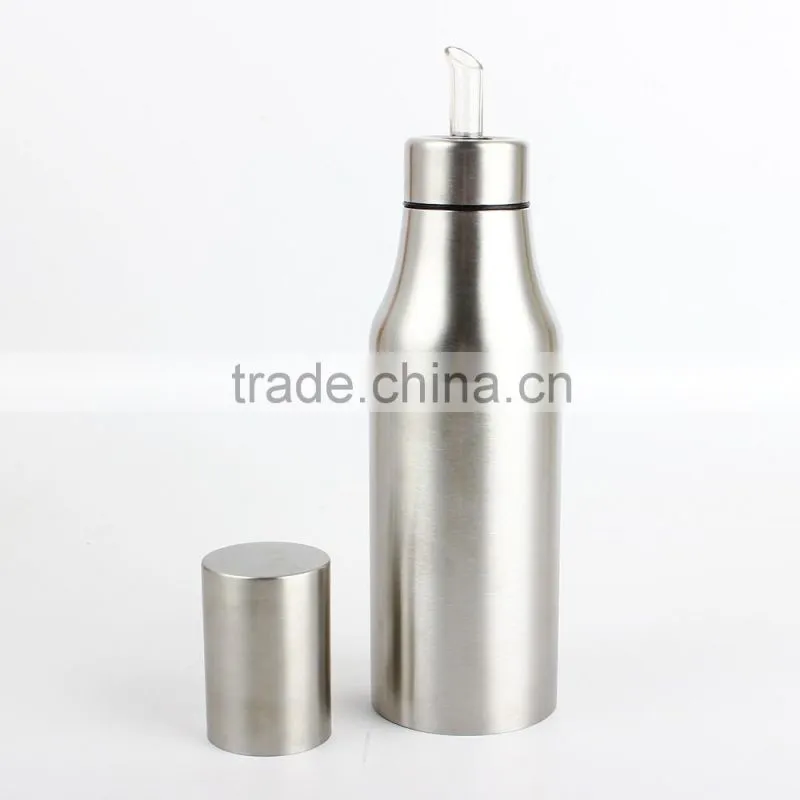 Premium Quality Stainless Steel Olive Oil Dispenser Leakproof Oil Bottle
