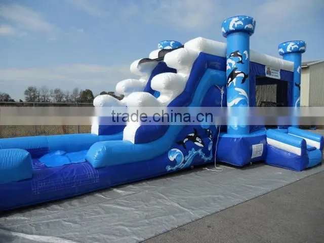 inflatable slides and bouncing castles, commercial water slide combo