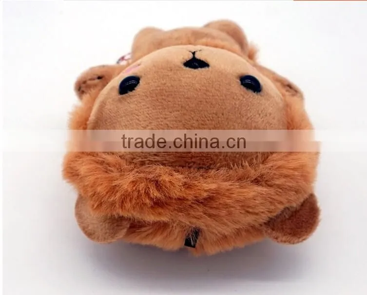 Custom plush Lion toy no miniun keychains for kids