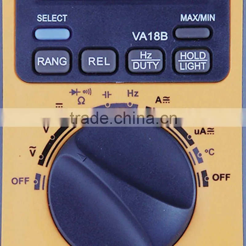 Digital Ohm USB CD degree Continuity Frequency Diode Voltmeter Thermometer Multimeter