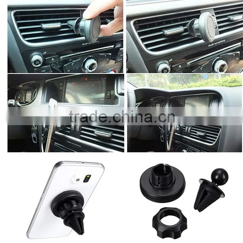 Veister 360 degree rotating new design car air vent mount magnetic phone holder