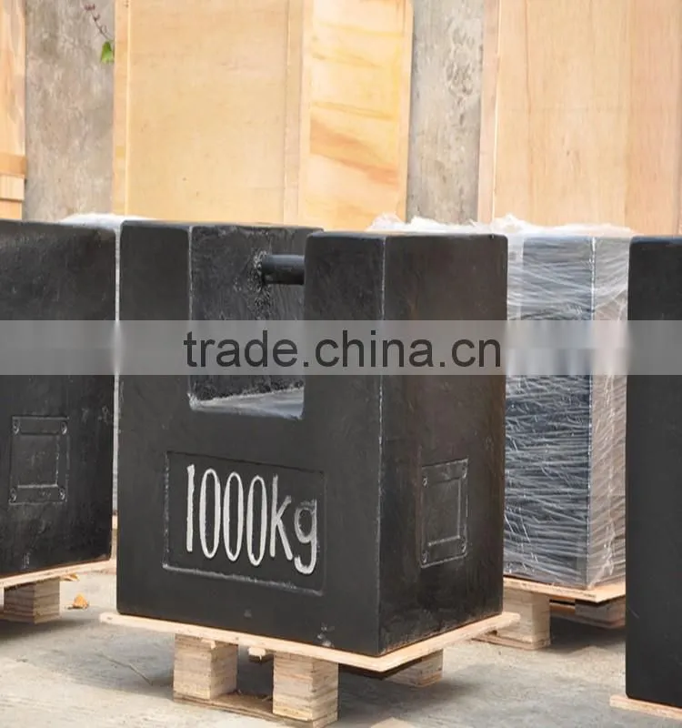 weight class M1, 1000kg cast iron weight, heavy capacity test weight
