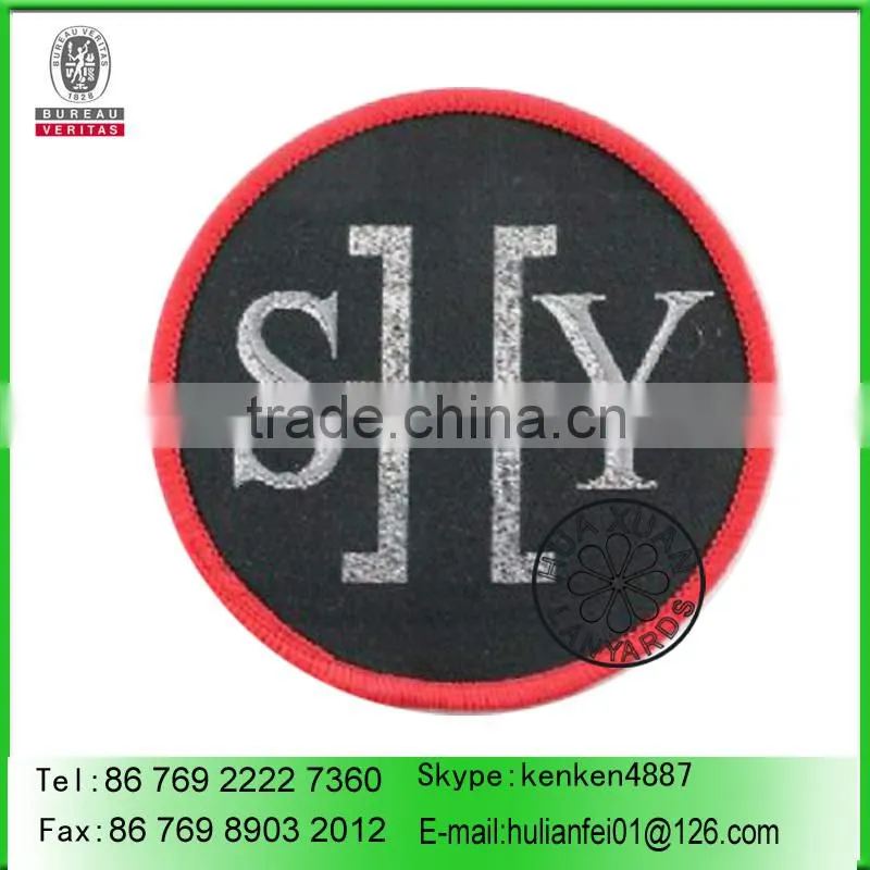 customized polyester woven tag,item 144