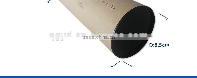 kraft paper custom cylinder paper t-shirt packaging box
