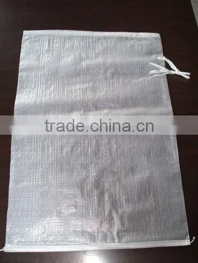 Wholesale rice/ corn/seeds opp plastic pp woven rice empty sack/bag