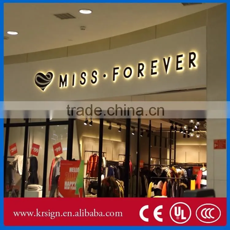Popular Design led 3d light,backlit signage ,illuminated sign board on sale