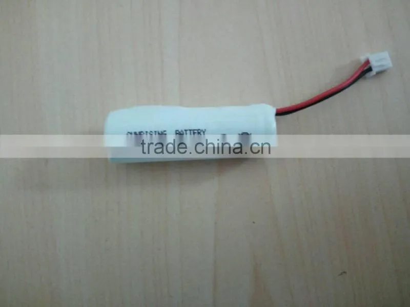 2.4V aa800 NI-CD rechargeable battery pack for