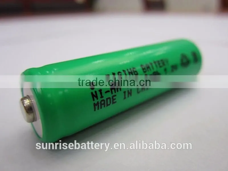 1.2 v Ni-MH AA600mAh rechargeable battery