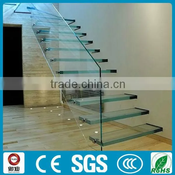 Floating Glass Staircase