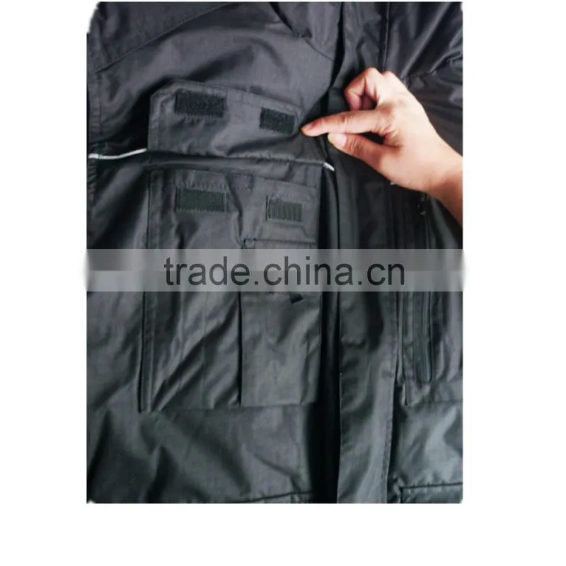 Customized Men Rip Stop Multi Pockets Waistcoat