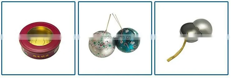 heart shaped small metal tin can box for wedding gift packing