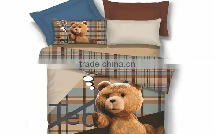 2014 new 3D kids bedding set
