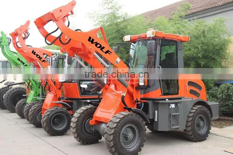 Wheel Loader WL120 ZL12 1200kg small wheel loader for sale