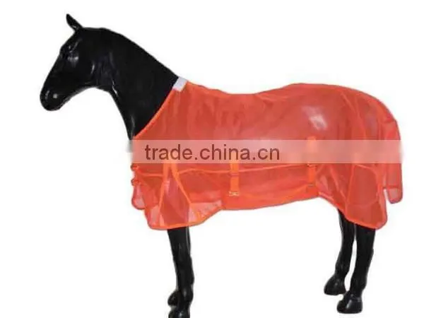 Orange Thick Summer Mesh Horse Rugs