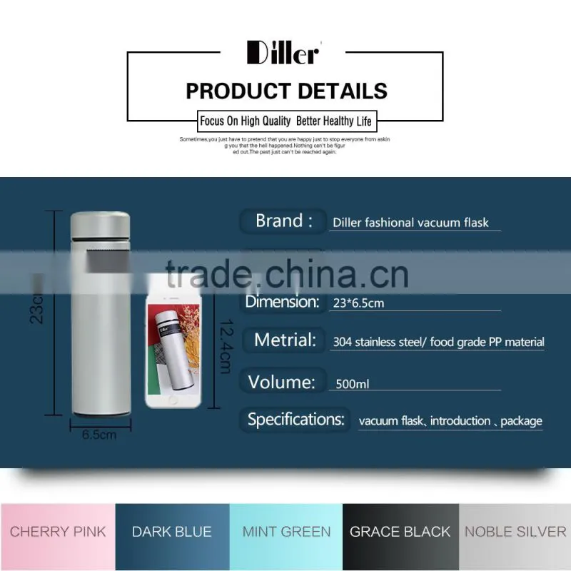 promotional christmas gift businessvacuum cup SS double wall thermos vacuum flasks