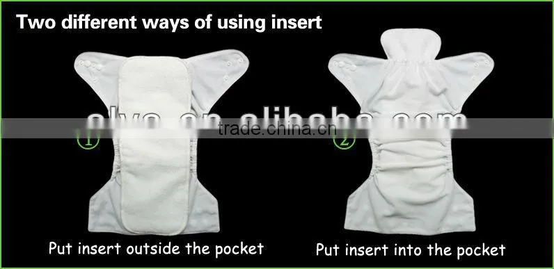 Super Absorbent & Soft Microfiber Dryable Cloth Baby Diaper Insert