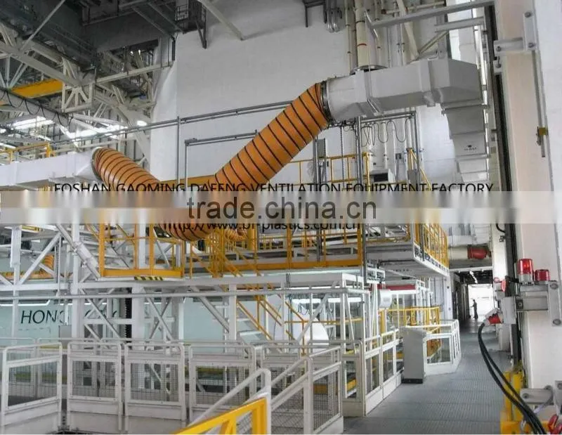 Helix flexible air conditioning duct