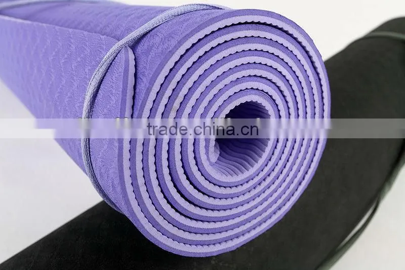 TPE yoga mat; thick mat