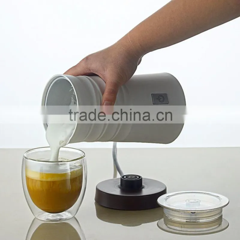 2016 New Design! N8 Automatic Electric Hot & Cold Milk Frother Foamer Warmer for Cappucino Latte_White