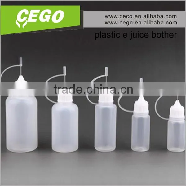 wholesale 60ml PET plastic bottle for ejuice with customized packaging