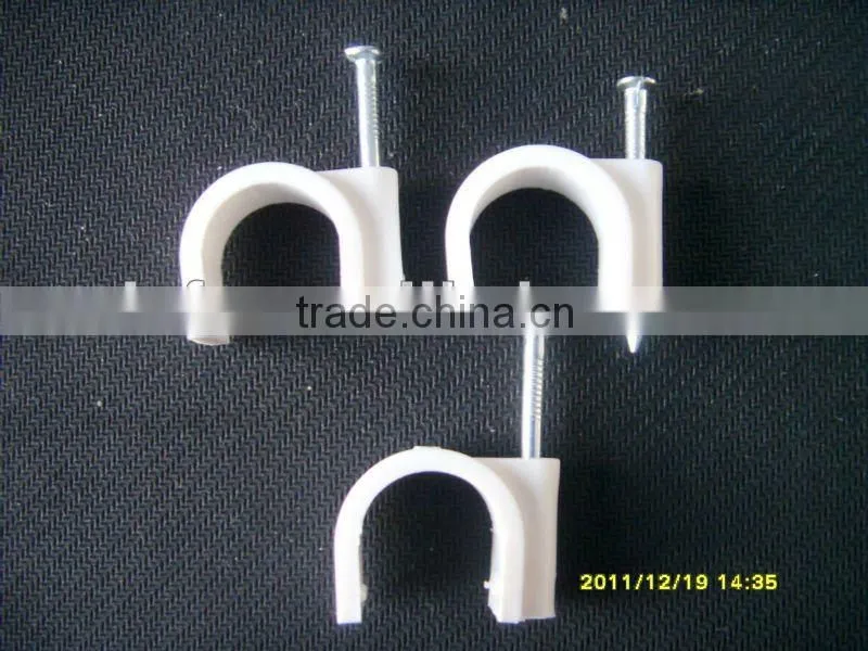 Electrical wire cable holder clips