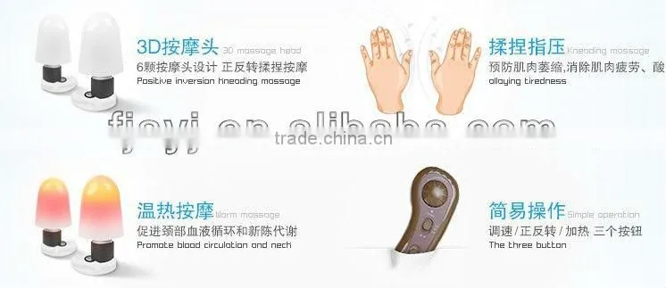 Shiatsu massage cushion use for car seat massage chair