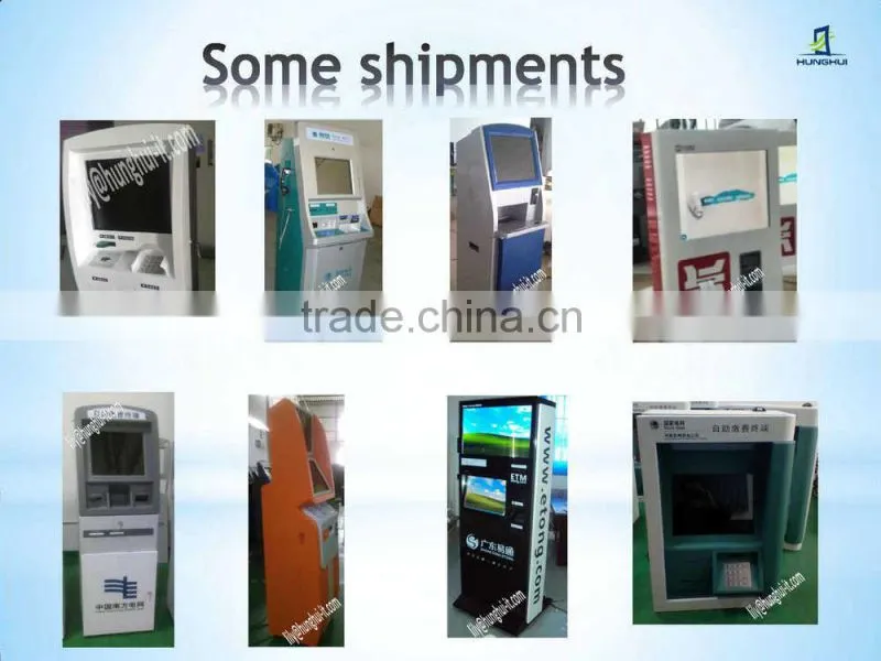 cash deposit machine for banks/banknote deposit machine/kiosk for banks