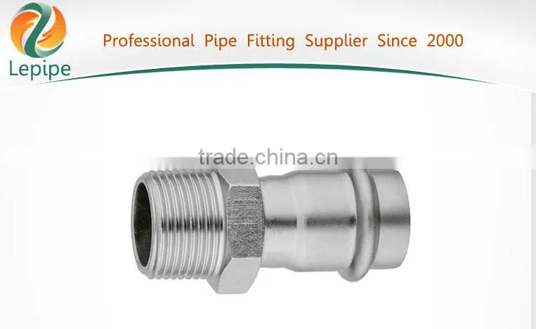 High temperature fitting pipe plug stainless steel threaded plug