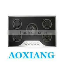 Built-in Tempered Glass Kitchen 5 Burner Gas Cooking Range / Gas Hob/ Gas Cooker X925FY