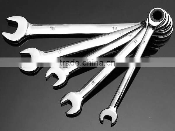 Gear Wrench 7-Piece SAE Reversible Combination Ratcheting Wrench Set