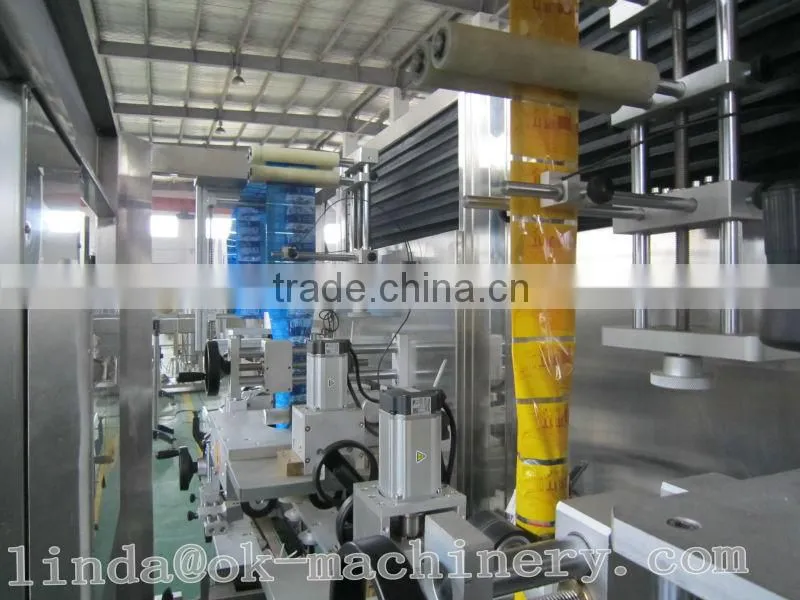 PVC label sleeve shrink machinery
