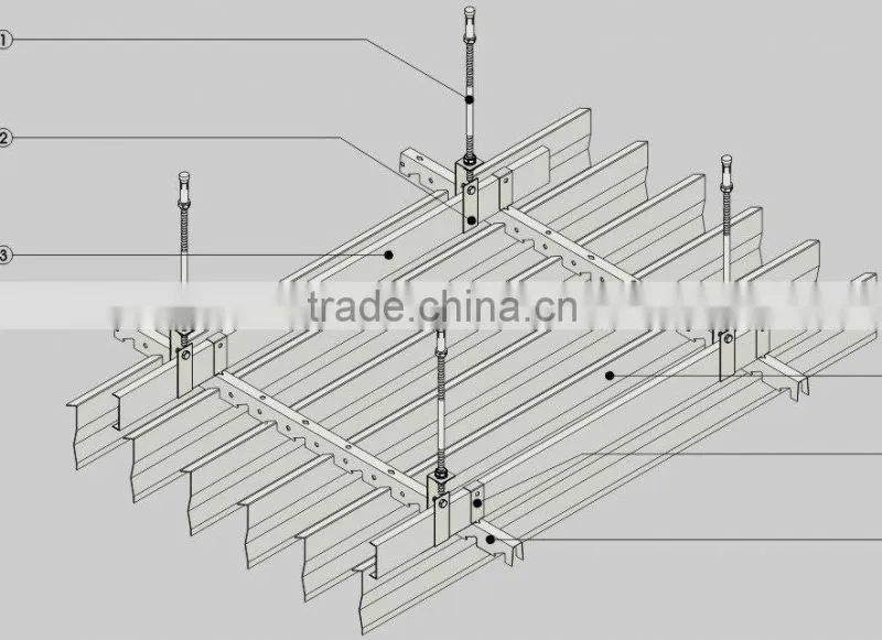 metal suspended ceiling