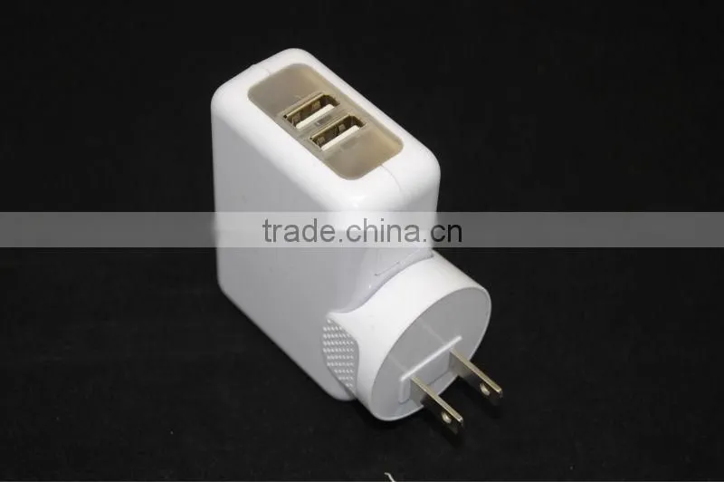 china manufacturer 5V 2.1a 2 usb fashion charger