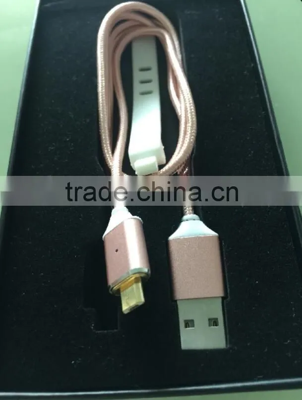 Aireego newest 2016 trending magnet usb cable magnetic usb charging cable micro usb cable
