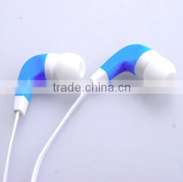 Colorful earbuds, in ear earphone good sound quality and fashionable Shenzhen factory