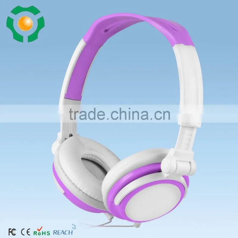 Premium Sound Over Hand Headphone, Stereo Portable Headphones for Music
