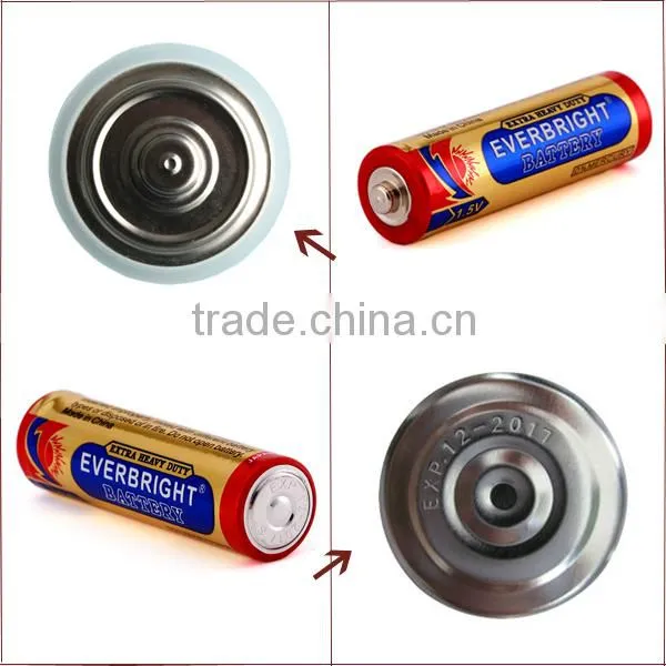 0% mercury aluminium foil jacket 1.5v/r6/aa dry battery