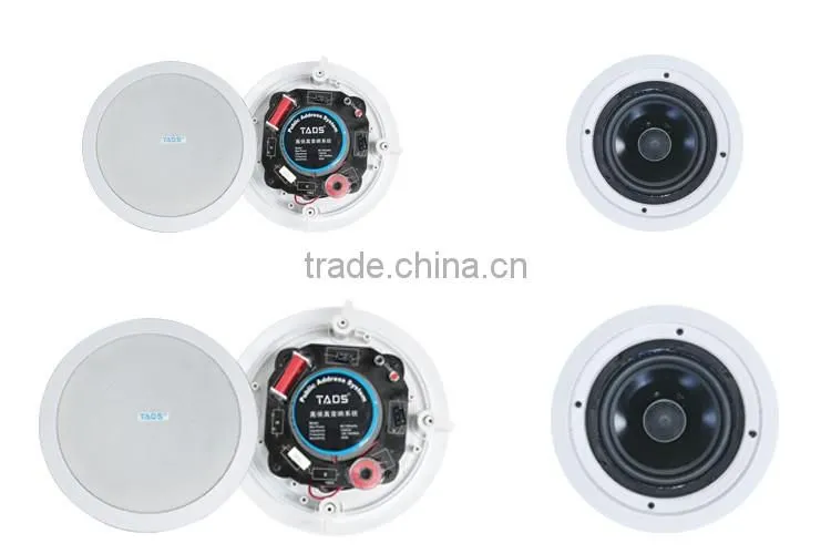 Good Quality High Fidelity Ceiling Speaker for Home Background Music Ceiling Speaker