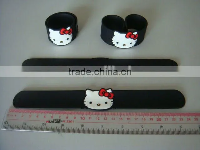 BELIEVE ,SUPER HEARO,L LOVE U ,HAPPY,ROCK STAR style promotional slap bracelet wristband
