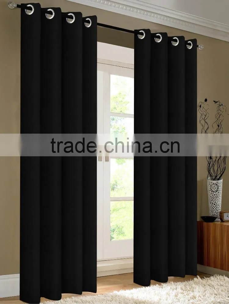 NBHS low MOQ wind proof ruffle curtain to church