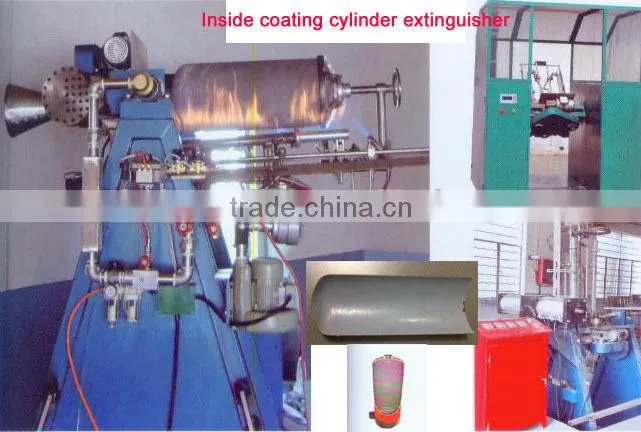 Inside Coating machine for Foam or Water Fire Extinguisher cylinder