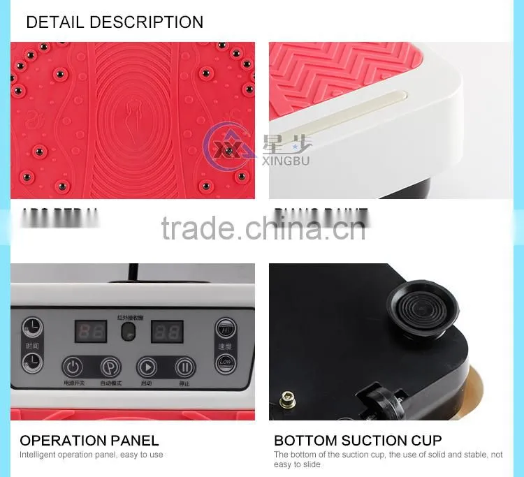 Manual Slim Body Shaker Vibration Machine Crazy Fit Massager