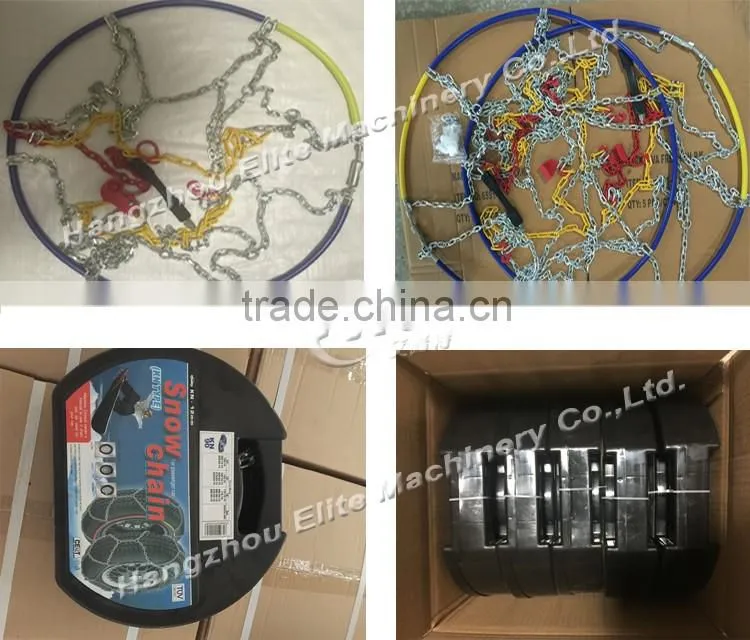 ELITE 12mm KL Carbon Steel Diamond Design Snow Chain for Car